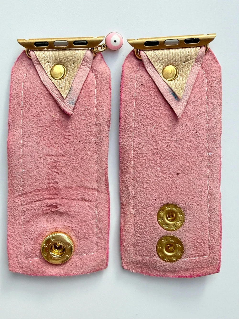 Watch Me‎ Creations Authentic Upcycled Coach Cherries Jubilee Apple Watch Band